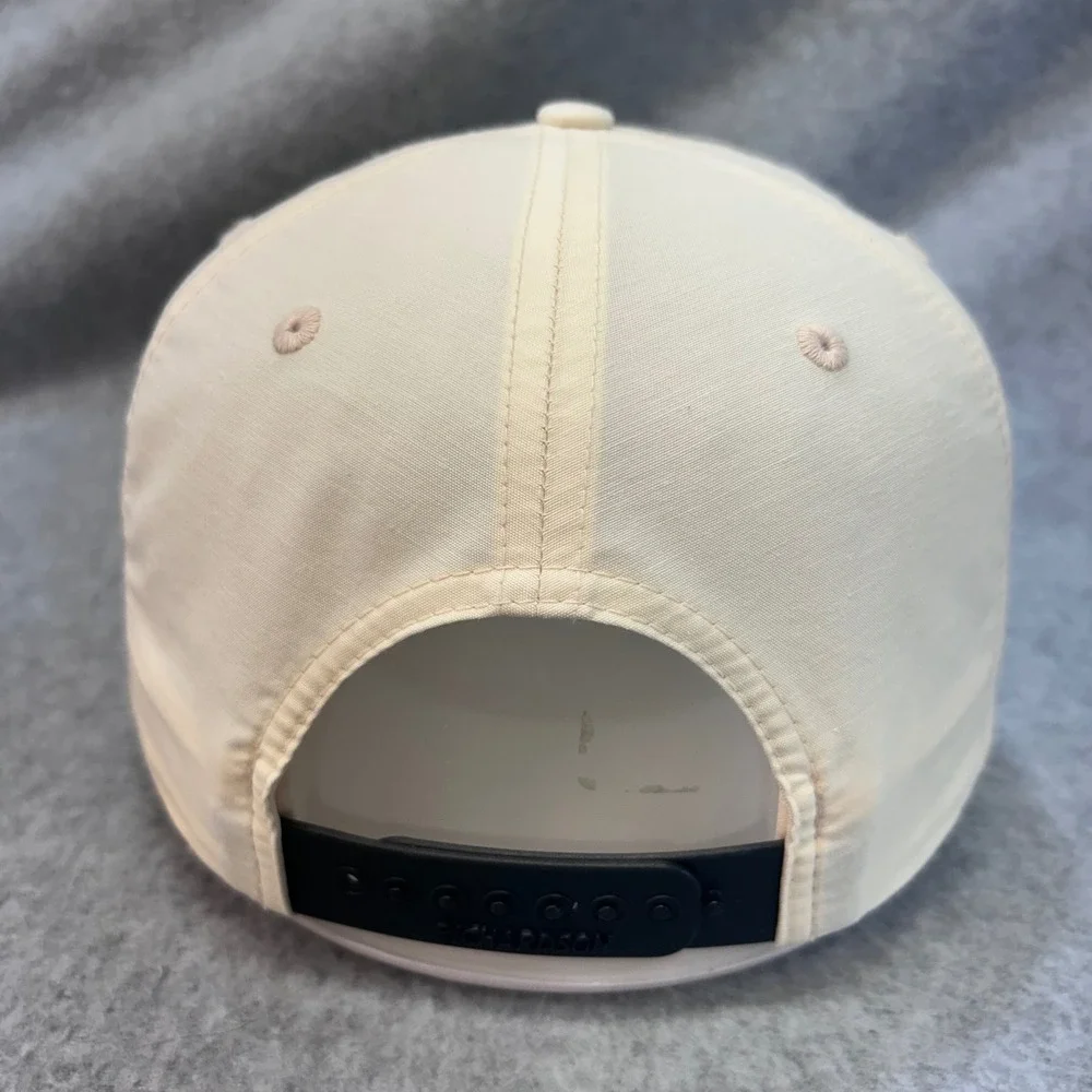 Cardinal Trap Mens Cream Richardson Snapback Hat Rope Detail OSFM 2469